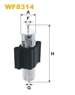 WIX FILTERS WF8314: Kütusefilter