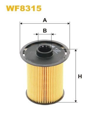 WIX FILTERS WF8315: Kütusefilter