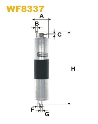 WIX FILTERS WF8337: Kütusefilter