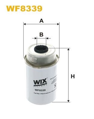 WIX FILTERS WF8339: Kütusefilter