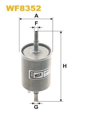 WIX FILTERS WF8352: Kraftstofffilter