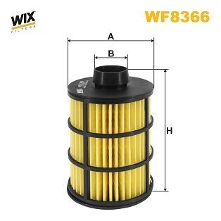 WIX FILTERS WF8366: Kütusefilter