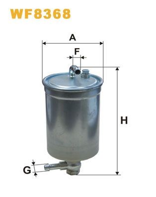 WIX FILTERS WF8368: Kütusefilter