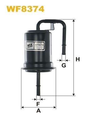 WIX FILTERS WF8374: Filtru combustibil