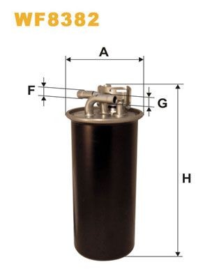 WIX FILTERS WF8382: Degvielas filtrs