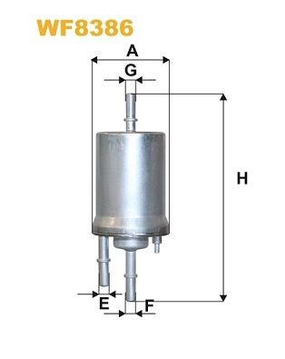 WIX FILTERS WF8386: Kütusefilter