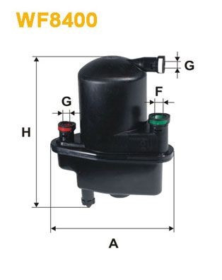 WIX FILTERS WF8400: Kütusefilter