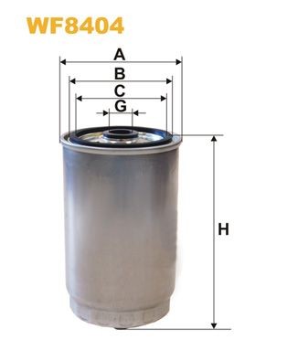 WIX FILTERS WF8404: Kütusefilter