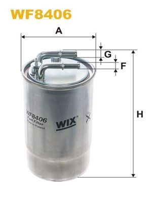 WIX FILTERS WF8406: Kütusefilter