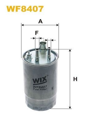 WIX FILTERS WF8407: Kütusefilter