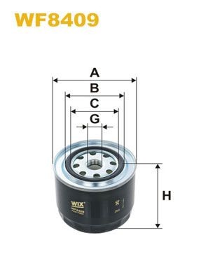 WIX FILTERS WF8409: Kütusefilter