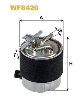 WIX FILTERS WF8420: Kütusefilter