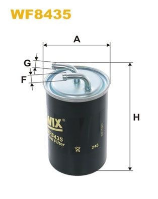 WIX FILTERS WF8435: Kütusefilter