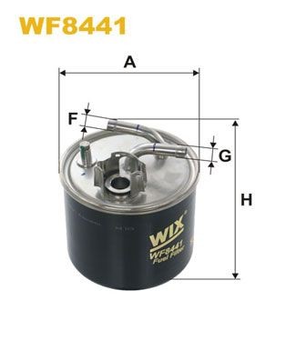 WIX FILTERS WF8441: Kütusefilter