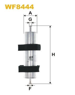 WIX FILTERS WF8444: Kütusefilter
