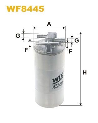 WIX FILTERS WF8445: Kütusefilter