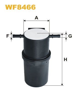 WIX FILTERS WF8466: Kütusefilter