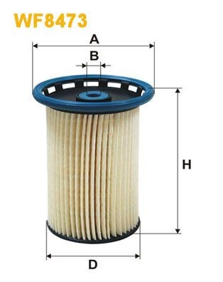 WIX FILTERS WF8473: Kütusefilter