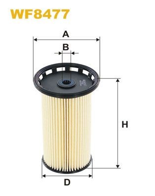 WIX FILTERS WF8477: Filtru combustibil