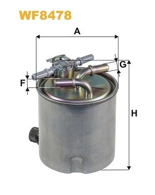 WIX FILTERS WF8478: Kütusefilter