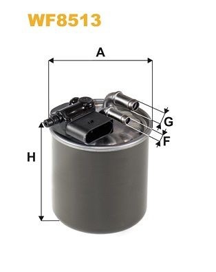 WIX FILTERS WF8513: Brandstoffilter
