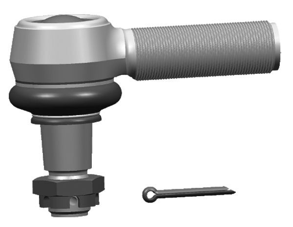LEMFÖRDER 11572 01: Cap de bara punte fata, 155mm, cu material de prindere