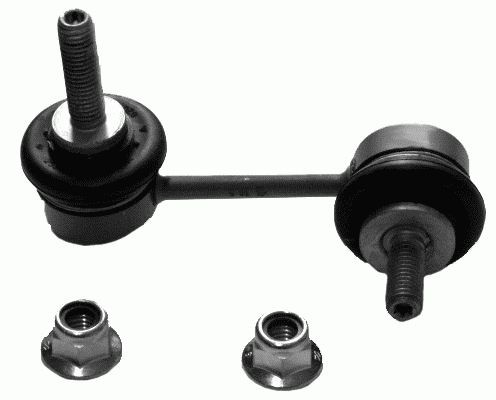 LEMFÖRDER 27739 02: Brat / bieleta suspensie, stabilizator Axa spate stanga, cu acceasorii