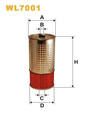 WIX FILTERS WL7001: Õlifilter