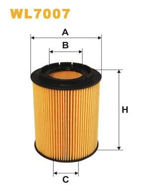WIX FILTERS WL7007: Oljefilter