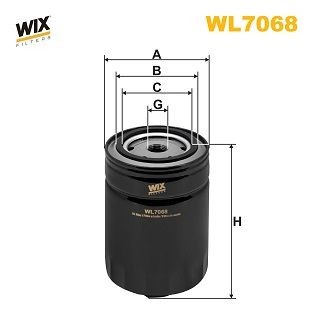 WIX FILTERS WL7068: Õlifilter