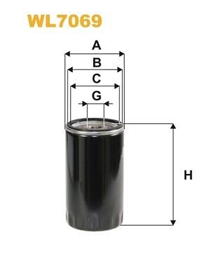 WIX FILTERS WL7069: Filtru ulei cu ventil blocare retur