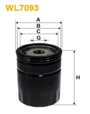 WIX FILTERS WL7093: Õlifilter