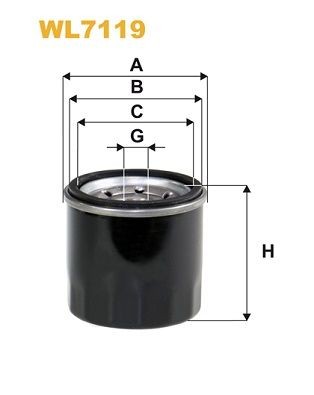 WIX FILTERS WL7119: Õlifilter