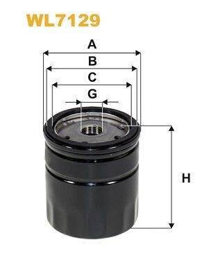 WIX FILTERS WL7129: Õlifilter