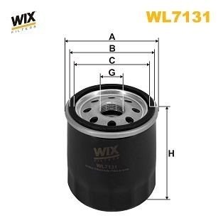 WIX FILTERS WL7131: Õlifilter