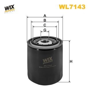 WIX FILTERS WL7143: Õlifilter