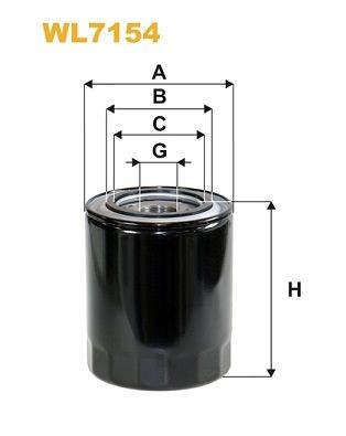 WIX FILTERS WL7154: Õlifilter