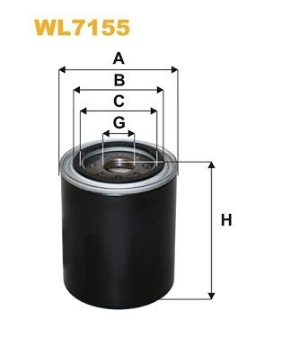 WIX FILTERS WL7155: Õlifilter