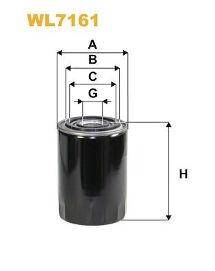 WIX FILTERS WL7161: Oliefilter