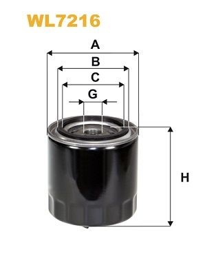 WIX FILTERS WL7216: Õlifilter