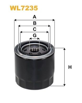WIX FILTERS WL7235: Õlifilter