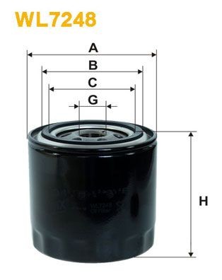 WIX FILTERS WL7248: Oljefilter