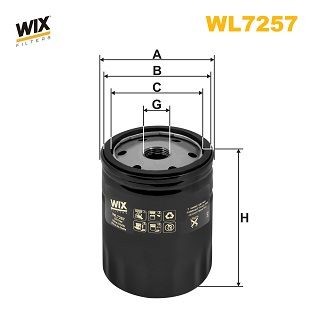 WIX FILTERS WL7257: Õlifilter