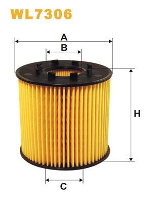 WIX FILTERS WL7306: Õlifilter