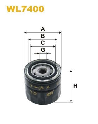WIX FILTERS WL7400: Õlifilter