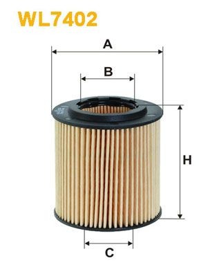 WIX FILTERS WL7402: Õlifilter