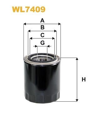 WIX FILTERS WL7409: Õlifilter