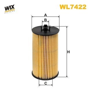 WIX FILTERS WL7422: Oliefilter