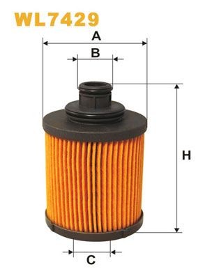 WIX FILTERS WL7429: Õlifilter