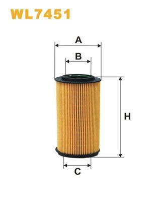 WIX FILTERS WL7451: Õlifilter
